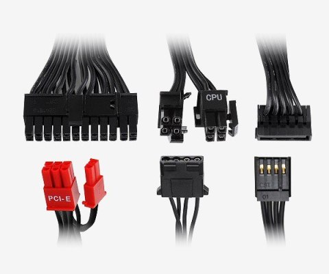 Zasilacz Smart SE 630W Modular (sprawność 80+ Gold dla 230V, 2xPEG, 140mm, Single Rail)