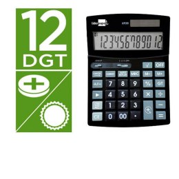 Kalkulator Liderpapel XF29 Czarny Plastikowy