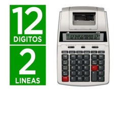 Kalkulator z Drukarką Liderpapel XF36 Biały