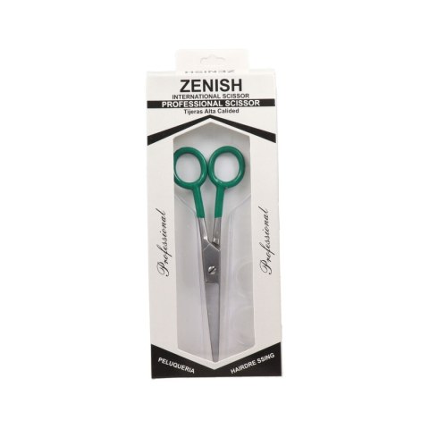 Nożyczki do Włosów Zenish Professional 7" Kolor Zielony