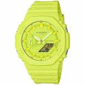 Zegarek Unisex Casio G-Shock GA-2100-9A9ER Żółty (Ø 44,5 mm) (45,5 mm)