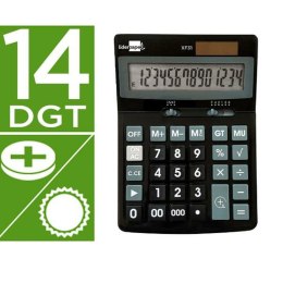 Kalkulator Liderpapel XF31 Czarny Plastikowy