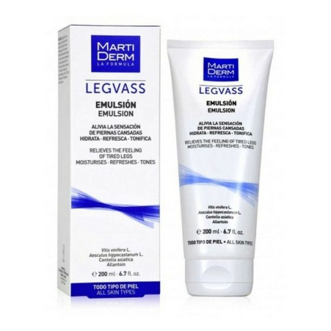 Balsam do Ciała Zmęczone Nogi Legvass Martiderm Legvass Hidrodescans (200 ml)