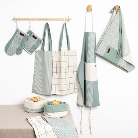 Torba na zakupy Vinthera Okapi Dwuowy 46 x 32 cm W kratkę