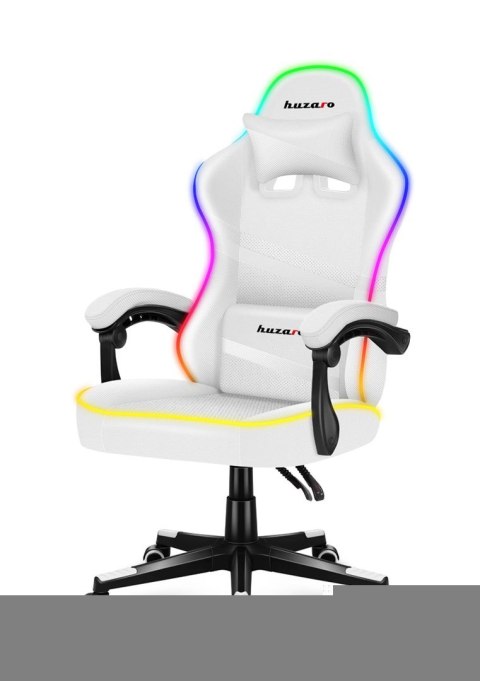 Fotel gamingowy Huzaro Force 4.4 RGB White