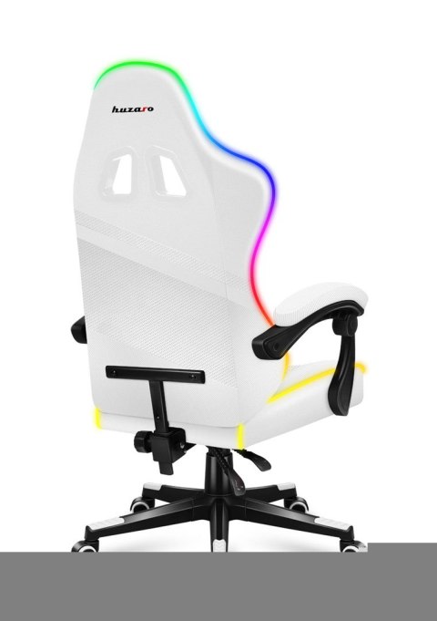 Fotel gamingowy Huzaro Force 4.4 RGB White