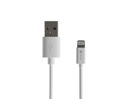 Kabel Lightning (M)->USB-A(M) 2m MFI Prati Biały