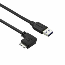 Kabel USB do micro USB Startech USB3AU50CMLS 0,5 m Czarny