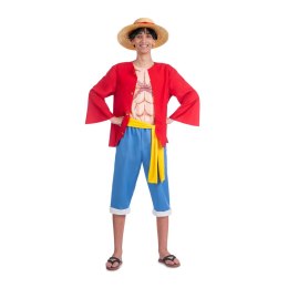 Kostium dla Dorosłych One Piece Luffy (5 Części) - M