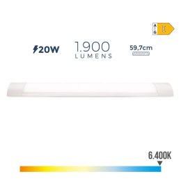 Tubka LED EDM 31683 Biały A E 20 W 1900 Lm 59,7 x 8 x 3,1 cm (6500 K) (6400 K)