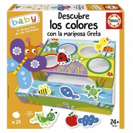 Zabawa Edukacyjna Educa Descubre los Colores con La Mariposa Greta (ES)