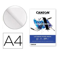 Blok rysunkowy Canson C31250P028 Biały A4 Papier