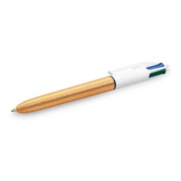 Długopis z płynnym atramentem Bic 992580 1 mm Wielokolorowy Złoty (3 Części)