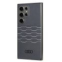 Audi IML Geometric Pattern Case S24 Ultra S928 czarny/black hardcase AU-IMLS24U-A6/D3-BK