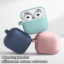 USAMS Etui ochronne do AirPods 3 silicon zielony/green BH741AP04 (US-BH741)