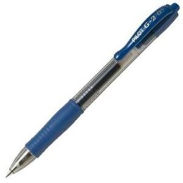 Długopis żelowy Pilot BL-G2-7 Niebieski 12 Sztuk