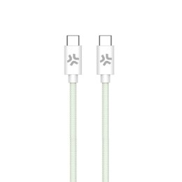 Kabel USB-C Celly USBCUSBCCOTTGN Kolor Zielony 1,5 m