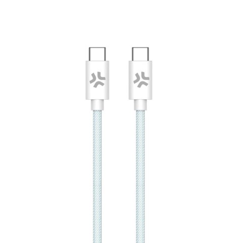 Kabel USB-C Celly USBCUSBCCOTTLB Niebieski 1,5 m