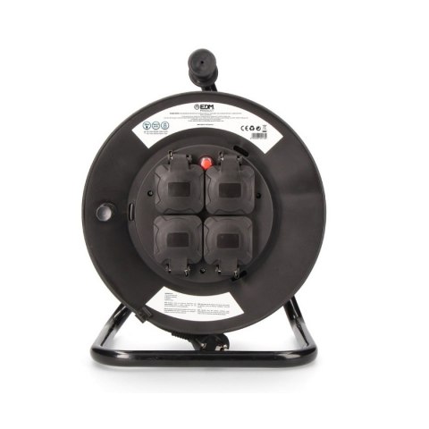 Przedłużacz EDM 20135 Czarny