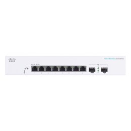 CBS220 SMART 8-PORT GE EXT PS/2X1G SFP