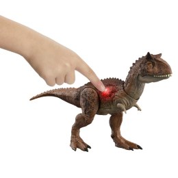 Jurassic World Karnotaur Dinozaur Ślady po starciu HND19 MATTEL