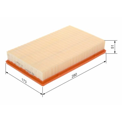 Filtr powietrza BOSCH S3096 (Odnowione A)