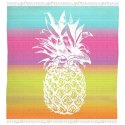 Ręcznik plażowy Secaneta Fouta 170 x 170 cm Pojedyńczy Ananas