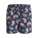 Strój kąpielowy Męski Jack & Jones JPSTFIJI JJSWIM PAISLEY 12234512 Niebieski - S
