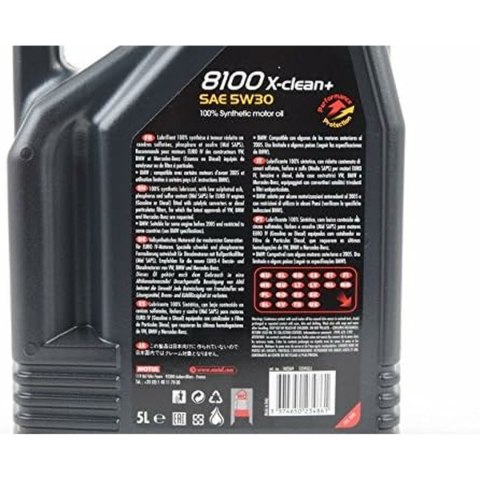 Olej do Silnika Samochodowego 8100 X-CLEAN+ 5W30 5 L