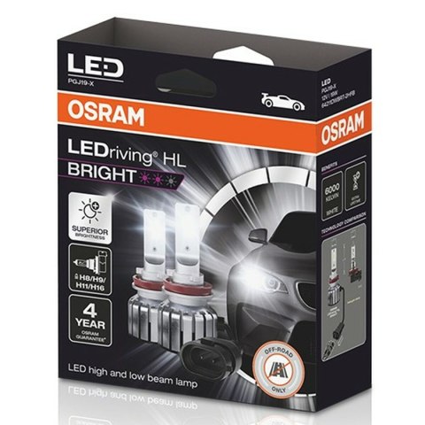 Żarówka Samochodowa Osram LEDriving HL H11 H16 H9 H8 12 V