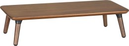 Drewniana podstawka pod monitor / laptop Maclean, (500x240x120mm), kolor czarny orzech, max. 20kg, MC-930