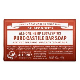 Kostka Mydła Dr Bronner's 140 g Eukaliptus