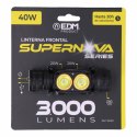 Latarka nagłowna LED EDM 36160 Supernova 40 W 3000 lm