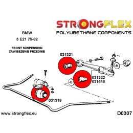 Silentblock Strongflex 031446A (2 pcs) 42 mm