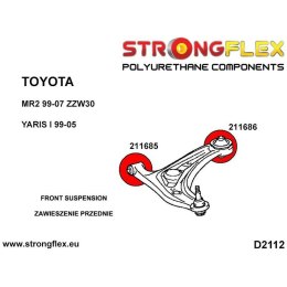 Silentblock Strongflex STF211685AX2 (2 pcs)