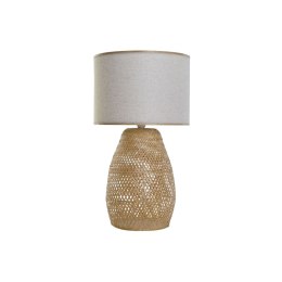 Lampa stołowa DKD Home Decor Brązowy Naturalny Bambus 50 W 220 V 40 x 40 x 71 cm