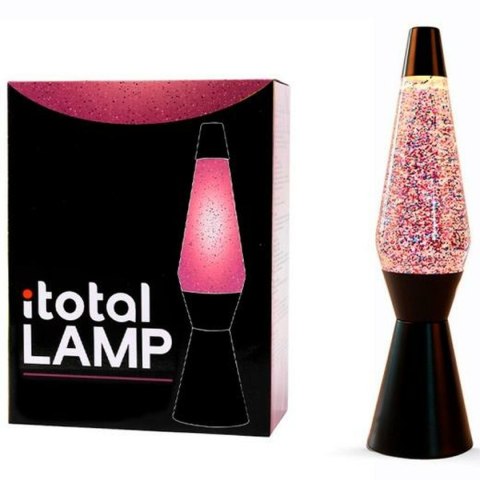 Lampa Lawowa iTotal Czarny Brokat 36 cm