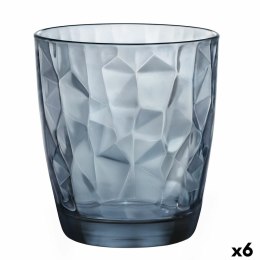 Szklanka/kieliszek Bormioli Rocco Diamond Niebieski Szkło (390 ml) (6 Sztuk)