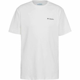 Koszulka z krótkim rękawem Męska Columbia Csc Basic Logo™ Biały - XL