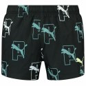 Strój kąpielowy Męski Puma Swim Print Cat Logo Czarny - XL