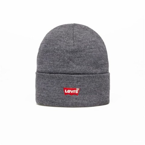 Czapka Sportowa Levi's Batwing Embroidered Beanie Ciemny szary Jeden rozmiar