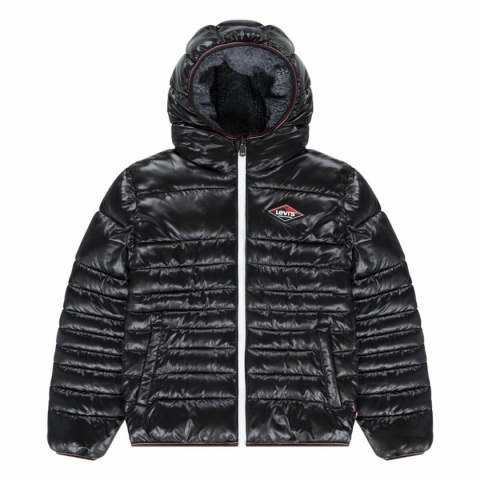 Kurtka Sportowa Dziecięca Levi's Sherpa Lined Mdwt Puffer J Czarny - 14 lat