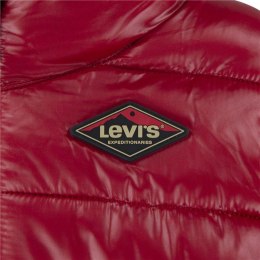 Kurtka Sportowa Dziecięca Levi's Sherpa Lined Mdwt Puffer J Rhythmic Ciemnoczerwony - 8 lat