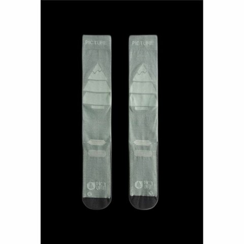 Skarpety Sportowe Picture Wooling Kwarcowe tygrysie oko Jasny Zielony - 44-47