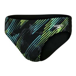 Strój kąpielowy Męski Speedo Allover 7cm Brief Czarny - 30