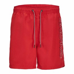 Strój kąpielowy dla dzieci Jack & Jones Double Logo Ly Sn Mni Czerwony - 104-110 cm