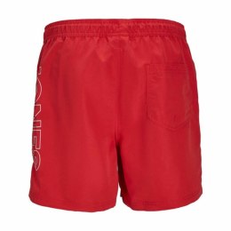 Strój kąpielowy dla dzieci Jack & Jones Double Logo Ly Sn Mni Czerwony - 104-110 cm