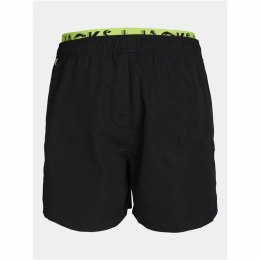 Strój kąpielowy dla dzieci Jack & Jones Jjswim Db Wb Neon Czarny - 122-128 cm