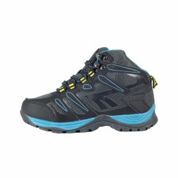 Dziecięce Buty Górskie Hi-Tec Muflon Mid WP Niebieski Szary - 37