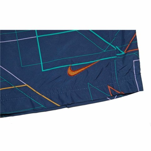 Strój kąpielowy Dziecięcy Nike Sprint AOP Ciemnoniebieski - 8-10 Lat